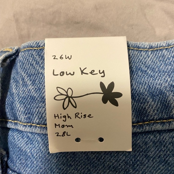 Sunday Best low key high rise jeans - size 26 - Picture 3 of 4